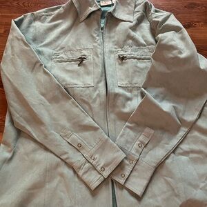Cato Men's Light Gray Shirt Jacket